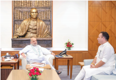 LoP Sharma meets HM, discusses key J&K issues