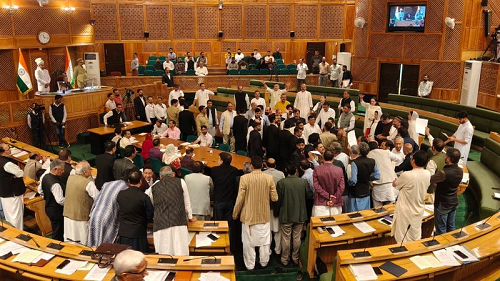 Statehood Resolution Sparks Uproar in J&K Assembly