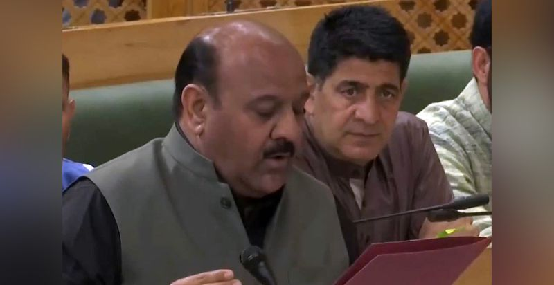 J&K Assembly: Dy CM Surinder Choudhary Hits Out At BJP MLAs Over Protest