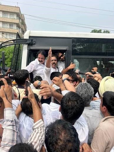 CEC Resignation Demand: Congress Leaders, Workers Detained in Jammu