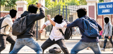 Clash Outside GGM Science College: Two injured, sharp weapons used