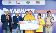 Youth ran for India’s spirit of new J&K: Sinha