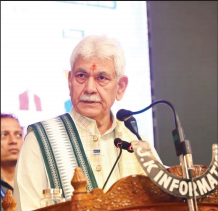 LG links vision of ‘Viksit Bharat’ with secure Himalayas