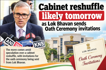 Cabinet reshuffle likely tomorrow as Lok Bhavan sends Oath Ceremony invitations